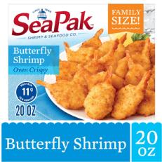 SeaPak Butterfly Shrimp Family Size, 20 Oz (Frozen)