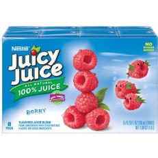 Juicy Juice 100% Berry Juice, 6.75 Fl. Oz., 8 Count