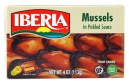 Iberia Mussels in Pickled Sauce, 4 oz