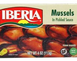 Iberia Mussels in Pickled Sauce, 4 oz