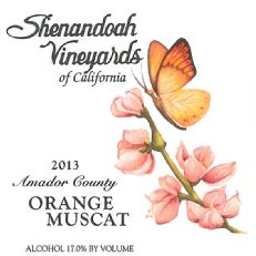 Shenandoah Orange Musact ( half-bottle)