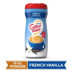 COFFEE MATE French Vanilla Powder Creamer 15 Oz. Pack of 3  Non-dairy Lactose Free Gluten Free