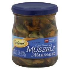 Roland Marinated Mussels, 7 oz