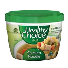 Healthy Choice Chicken Noodle Soup, 14 Ounce Microwaveable Bowl