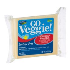GO Veggie! Rice Lactose Free Mozzarella Flavor Block