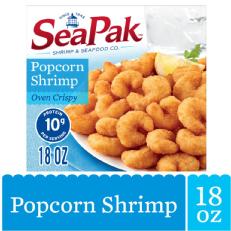 SeaPak Popcorn Shrimp with Oven Crispy Breading, Frozen, 18 oz